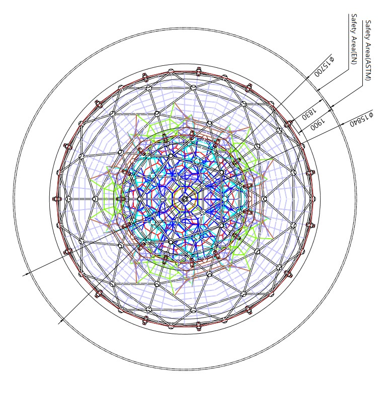 Juego Cuerdas Domo Gigante