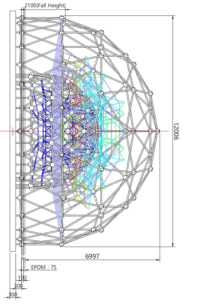 Juego Cuerdas Domo Gigante