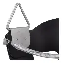Silla columpio bebé robusta y flexible - sin cuerdas/cadena - negro