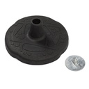 Columpio Monkey Caucho - 'Curve' - Set de cadena galvanizada con recubrimiento de goma - Largo 3.0 m (eff:2.5 m) – Negro