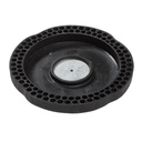 Columpio Monkey Caucho - 'Curve' - Set de cadena galvanizada con recubrimiento de goma - Largo 3.0 m (eff:2.5 m) – Negro