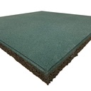 Palmeta de caucho 50x50x2,5 cm Verde