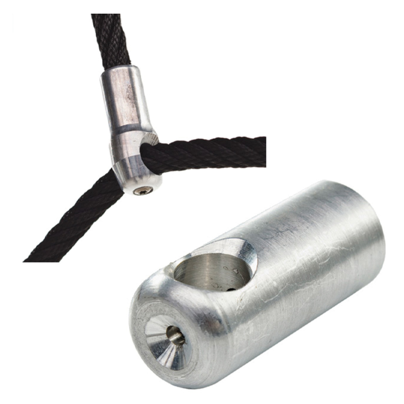 Conector T Aluminio para Cuerda Armada d16mm
