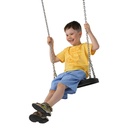 Asiento Columpio de Caucho "Pure"’ - Negro