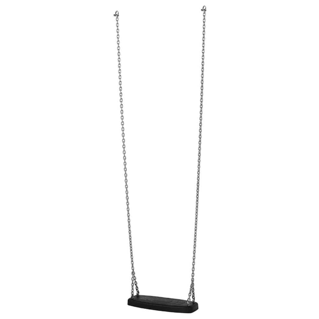 Asiento Columpio de Caucho "Pure"’ - Negro