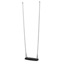 Asiento Columpio de Caucho "Pure"’ - Negro