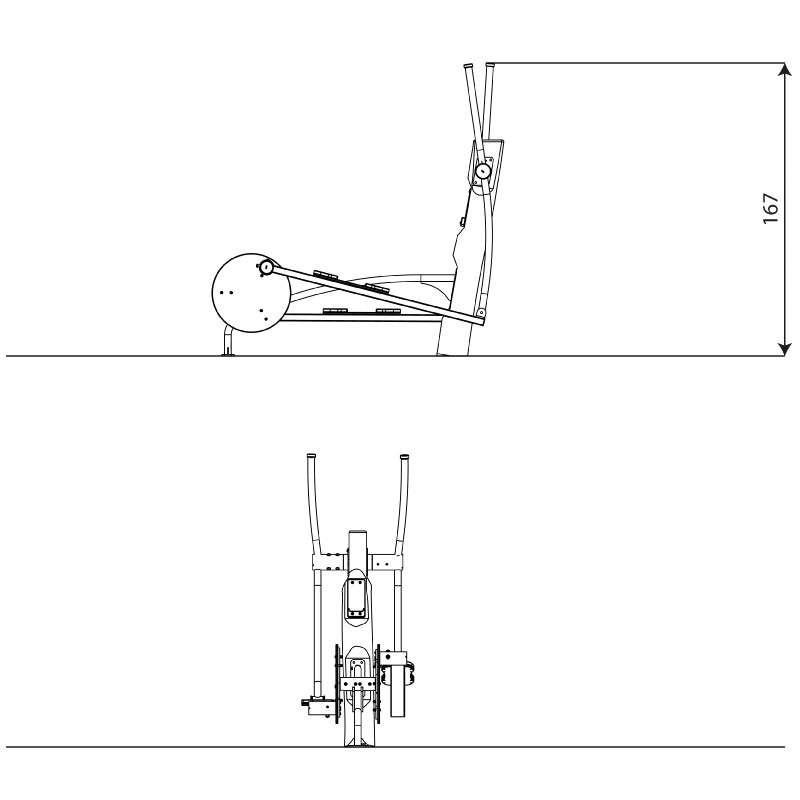 Eliptica Fitness Robinia RB1115