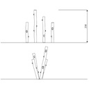 Postes de Escalada Robinia RB1262