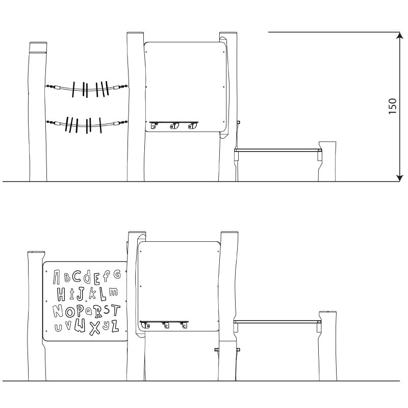 Juego Paneles Interactivos Robinia RB1344