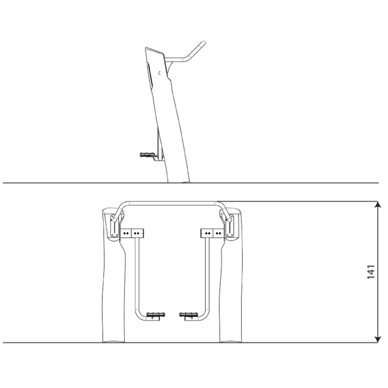 Caminador Aereo Fitness Robinia RB1106