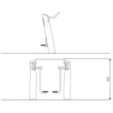 Caminador Aereo Fitness Robinia RB1106