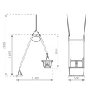 Estructura Columpio Familiar 