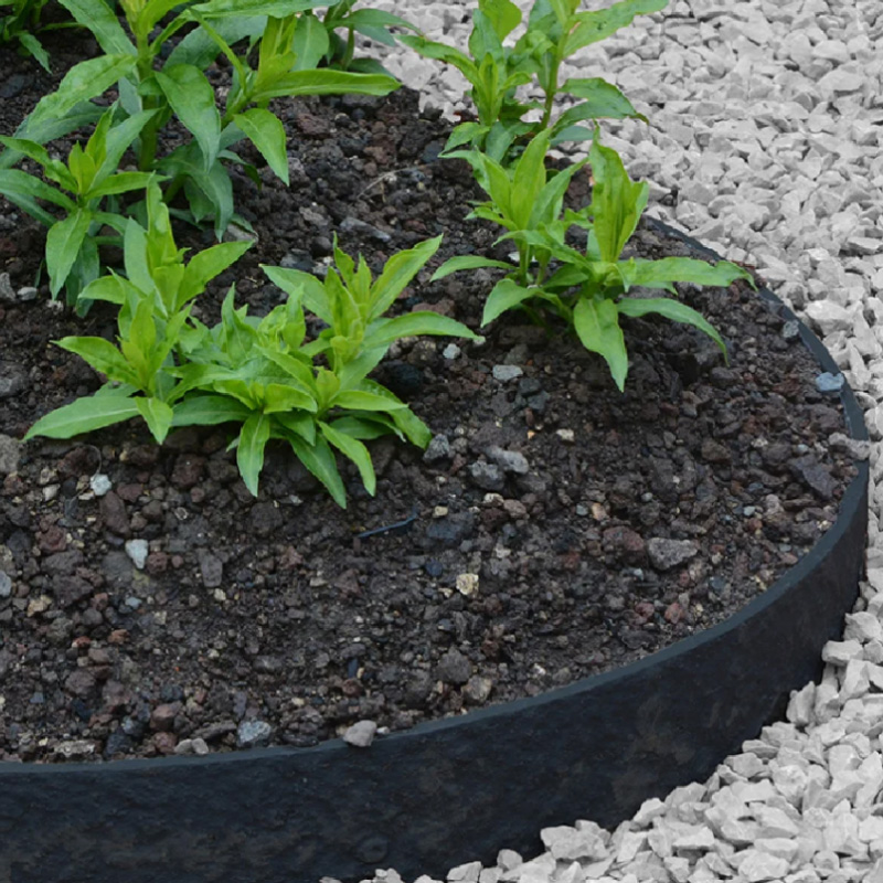Borde de Jardín de Plástico Reciclado