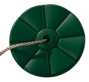 Columpio Monkey de plástico - PP trenzado/cadena - verde