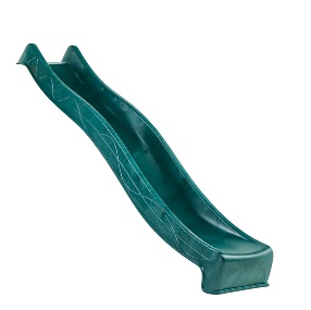 Tobogán HDPE Ola "Tsuri" Altura 150 cm. - verde