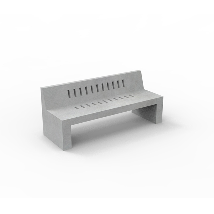 Escaño hormigón Praga 180