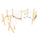 Circuito Desafío Robinia RB1319 Cuerdas Equilibrio Saltos