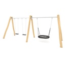Columpio Triple Inclusivo Robinia RB0594