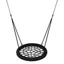 Nest swing ‘Smart-Line’ - round - d: 1000 mm - black/black/black