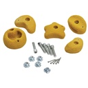 climbing stones - 5 pcs - medium - yellow