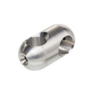 Conector Cruzado Aluminio para Cuerda Armada d16mm