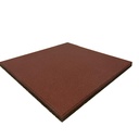 Palmeta de caucho 50x50x2,5 cm Rojo