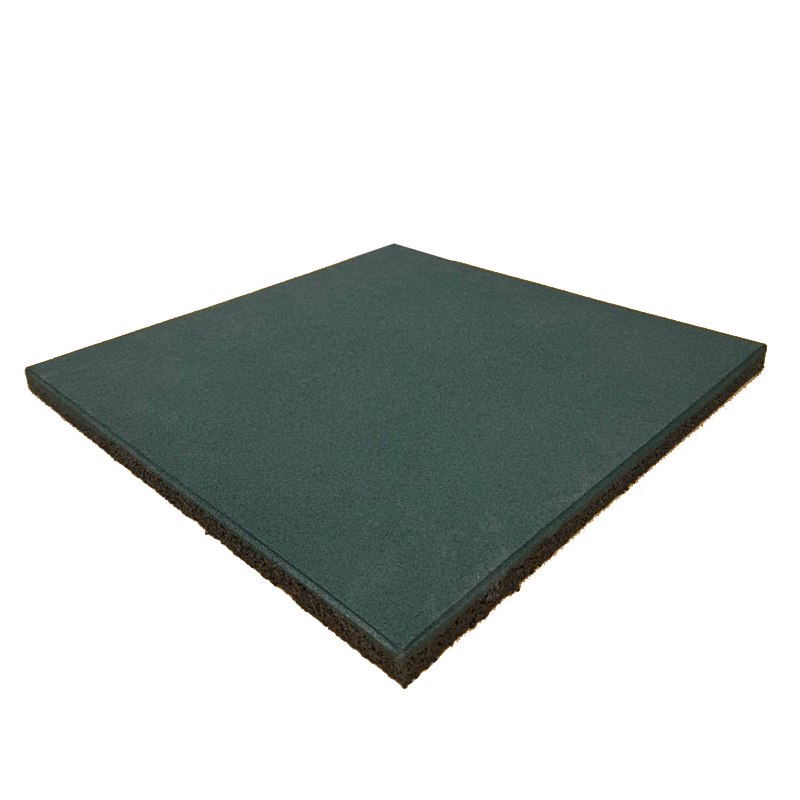 Palmeta de caucho 50x50x2,5 cm Verde