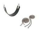Pack Asiento Columpio + Cadenas Inox.