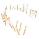 Juego de Cuerdas y Equilibrio Robinia RB1224