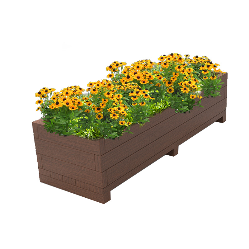 Jardinera Plástico Reciclado 1000x480x480