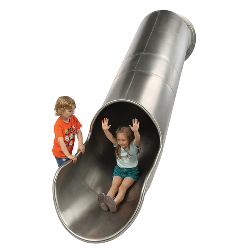 Tobogán Tubular de Acero Inoxidable