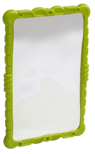 [PPKT5001-05-001] Espejo distorcionador "Jaja" - verde claro