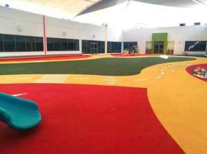 Piso caucho EPDM In situ