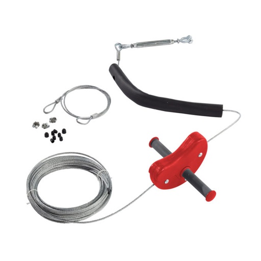 [PPKT2001-01-001] Tirolesa Falcon Rojo