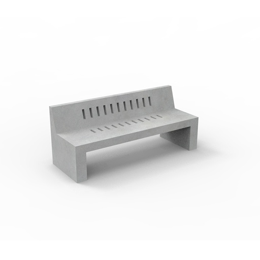 [PPIT044] Escaño hormigón Praga 180