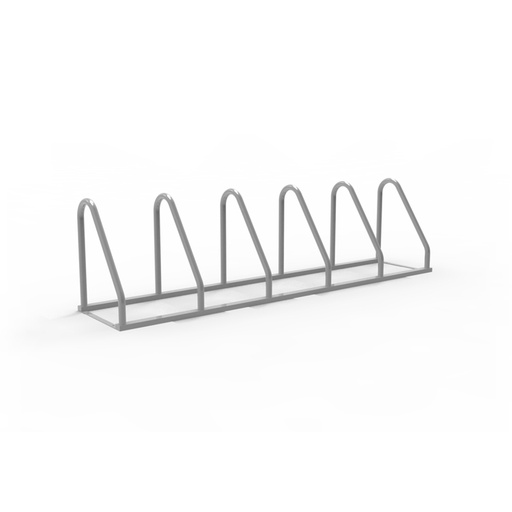 [PPSEBC14] Bicicletero Moscú 250L 5 espacios INOX.