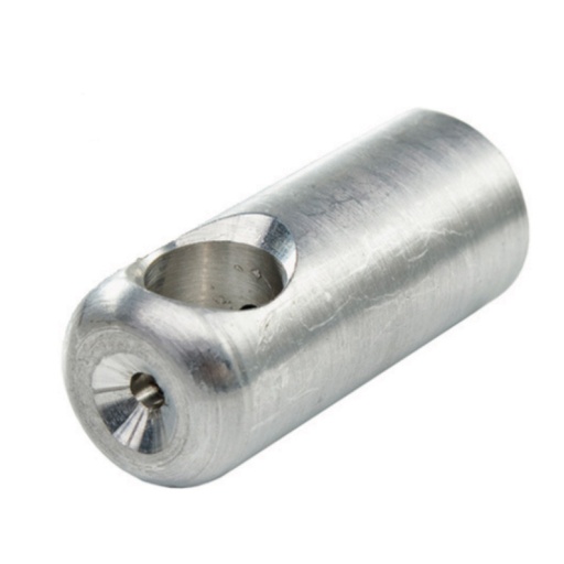 [862004040001] Conector T Aluminio para Cuerda Armada d16mm