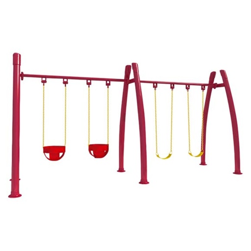 Columpio Arco Cuádruple