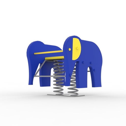 [PPQE18040063] Resorte Elefante Azul